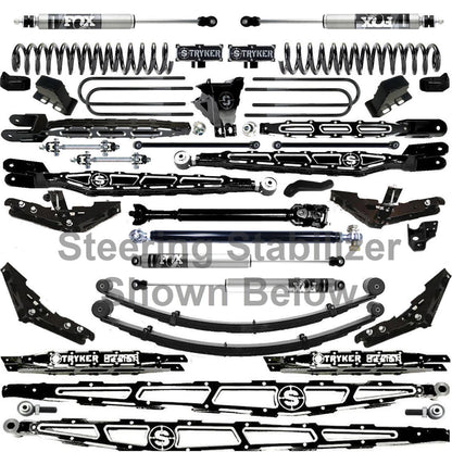 LONG ARM 12" F450 4-LINK LIFT KIT 2023 to 2026 SUPER DUTY