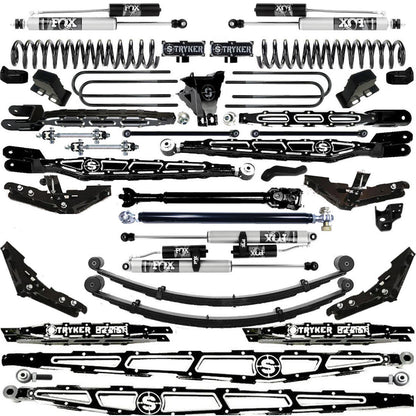 LONG ARM 12" F450 4-LINK LIFT KIT 2023 to 2026 SUPER DUTY