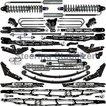 LONG ARM 12" F450 4-LINK LIFT KIT 2023 to 2026 SUPER DUTY