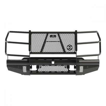 Ranch Hand Legend Series Front Bumper W/ Grille Guard Fits Select 24-25 Chevrolet Silverado 2500 HD/3500 HD Model FBC241BLR