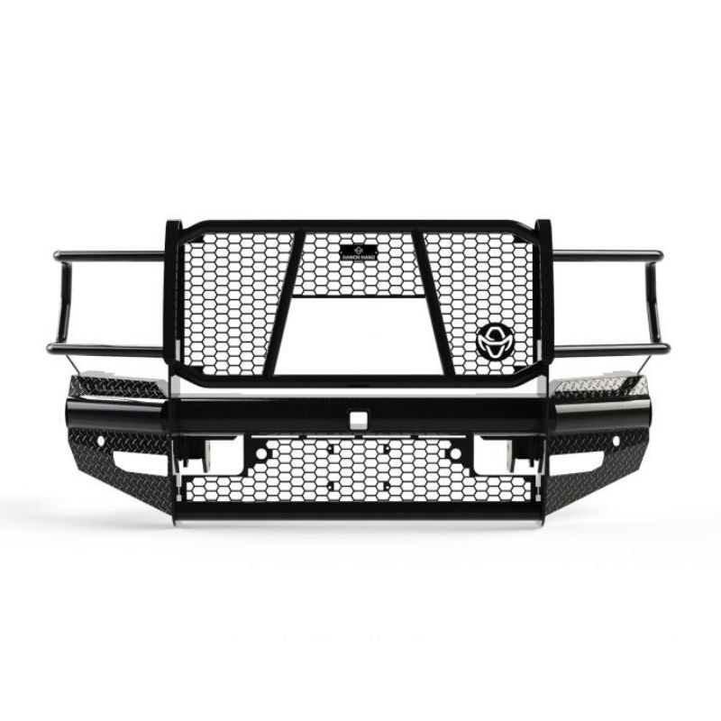 Ranch Hand Legend Series Front Bumper W/ Grille Guard Fits Select 19-23 Ram 2500/3500 Model FBD191BLRC