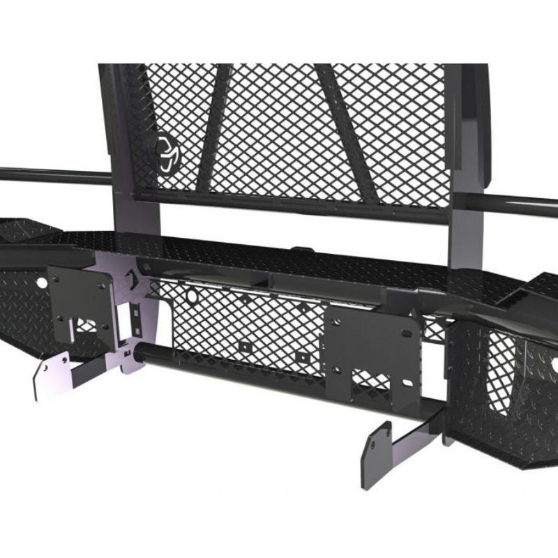 Ranch Hand Legend Series Front Bumper W/ Grille Guard Fits Select 20-23 GMC Sierra 2500 HD/3500 HD Model FBG201BLR