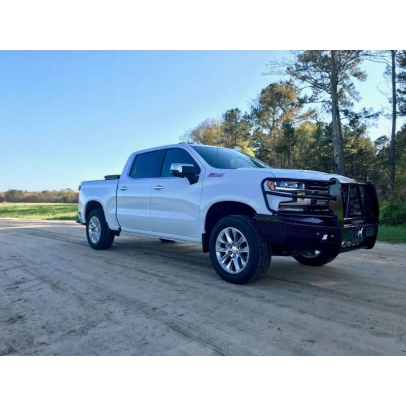 Ranch Hand Summit Series Front Bumper W/ Grille Guard Fits Select 19-22 Chevrolet Silverado 1500  Model FSC19HBL1