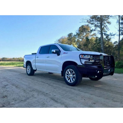 Ranch Hand Summit Series Front Bumper W/ Grille Guard Fits Select 19-22 Chevrolet Silverado 1500  Model FSC19HBL1