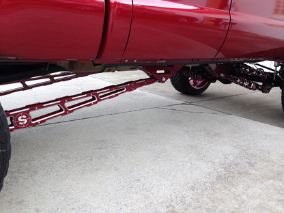 2011-2016 Ford F250/350 Super Duty Short Bed Ladder/Traction Bars - Identity Series
