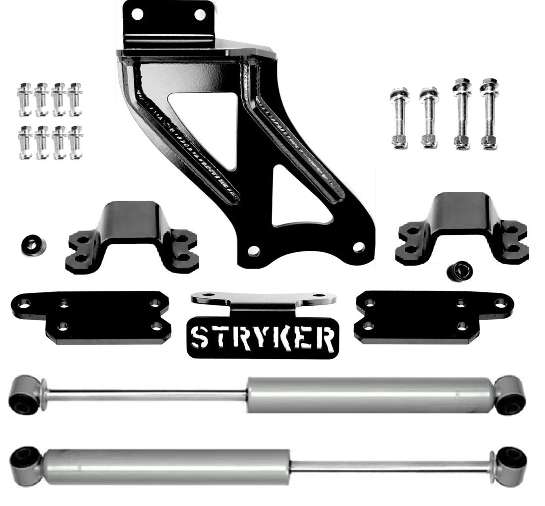Dodge Ram Dual Steering Stabilizers  for 3500 2013 to 2026 OR 2500 2014 to 2026