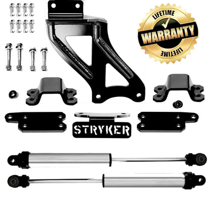 Dodge Ram Dual Steering Stabilizers  for 3500 2013 to 2026 OR 2500 2014 to 2026