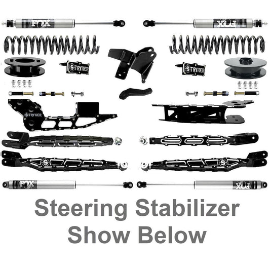 4" Ram 2500 Lift Kit 4-Link 2019 TO 2025 DODGE RAM HEAVY DUTY