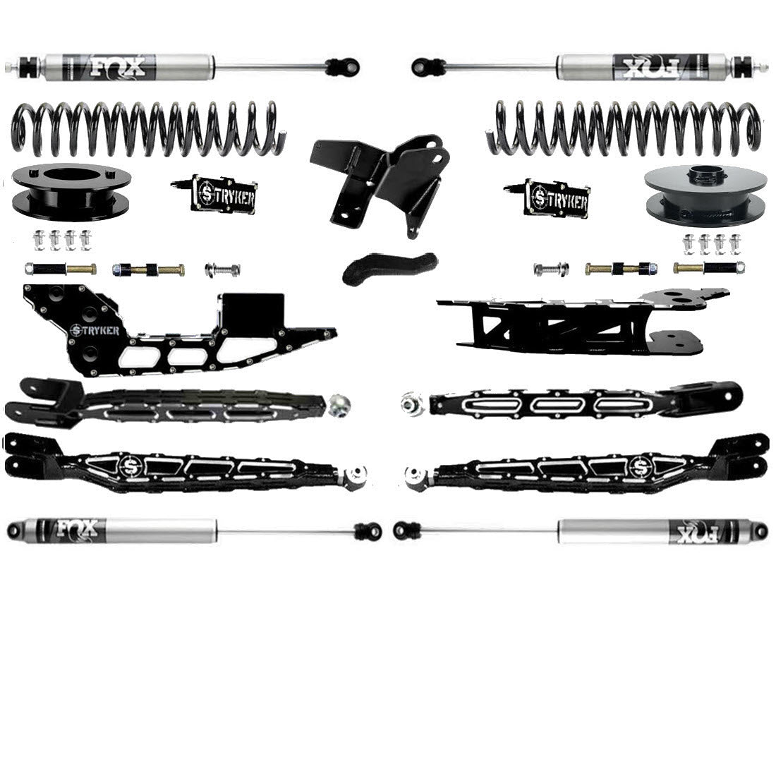 4" Ram 3500 4-Link Lift Kit 2019 TO 2025 DODGE RAM HEAVY DUTY
