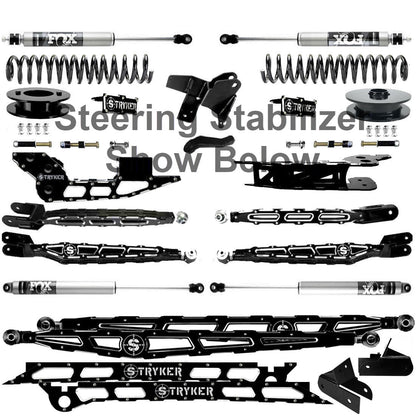 4" Ram 2500 Lift Kit 4-Link 2019 TO 2025 DODGE RAM HEAVY DUTY