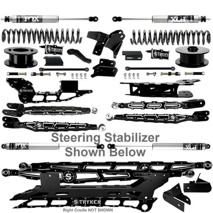 6" Ram 2500 4-Link Lift Kit for 2019 TO 2025 DODGE RAM HEAVY DUTY
