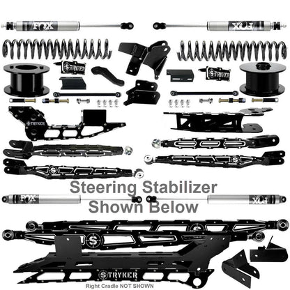 8" Ram 2500 4-Link Lift Kit for 2019 TO 2025 DODGE RAM HEAVY DUTY