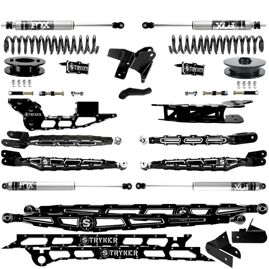 4" Ram 2500 Lift Kit 4-Link 2019 TO 2025 DODGE RAM HEAVY DUTY