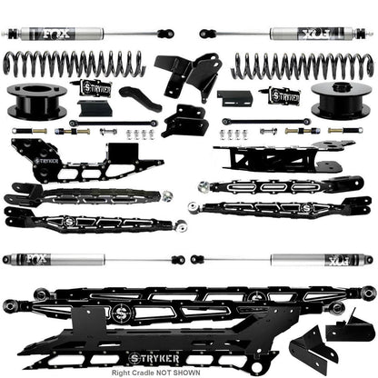 6" Ram 2500 4-Link Lift Kit for 2019 TO 2025 DODGE RAM HEAVY DUTY
