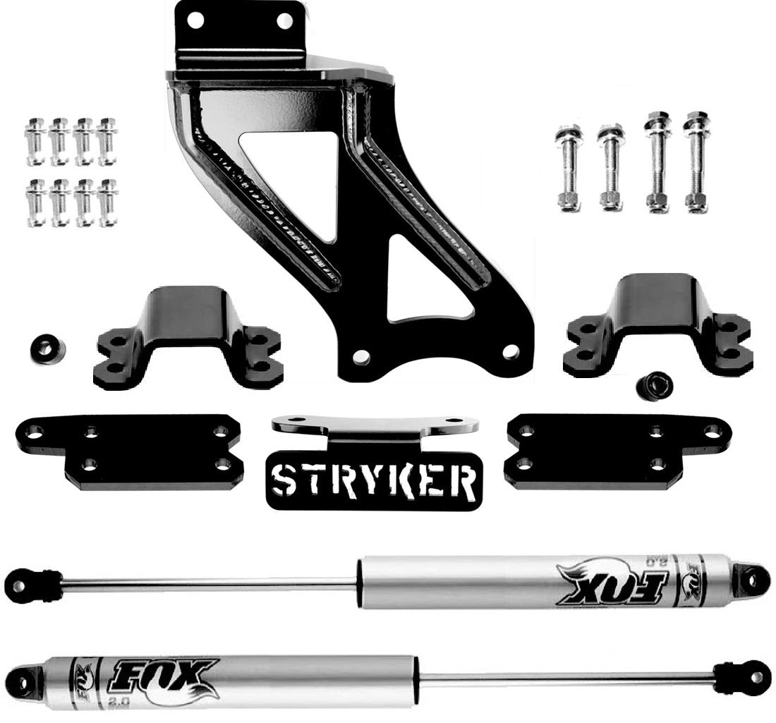 Dodge Ram Dual Steering Stabilizers  for 3500 2013 to 2026 OR 2500 2014 to 2026