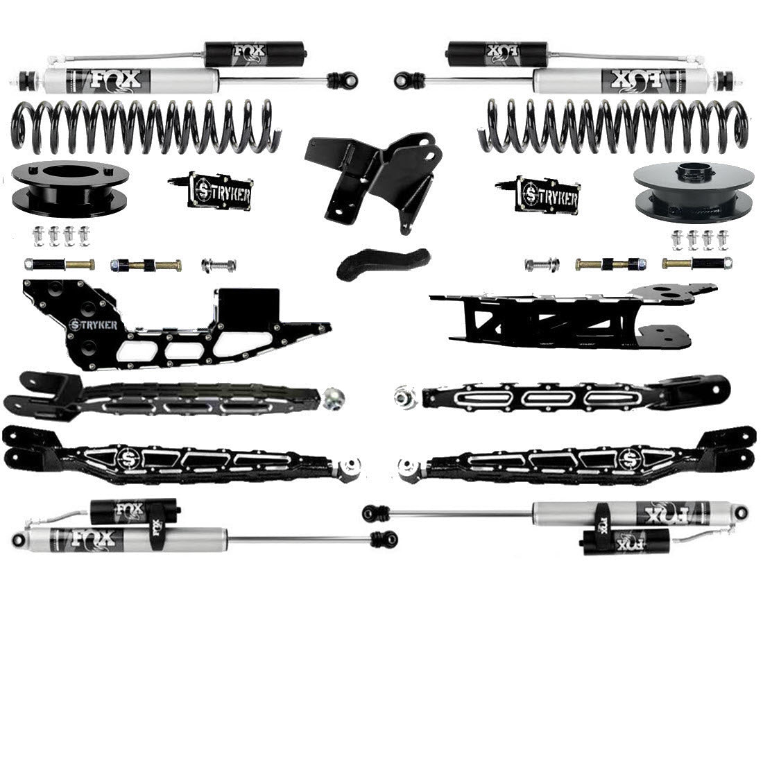 4" Ram 2500 Lift Kit 4-Link 2019 TO 2025 DODGE RAM HEAVY DUTY