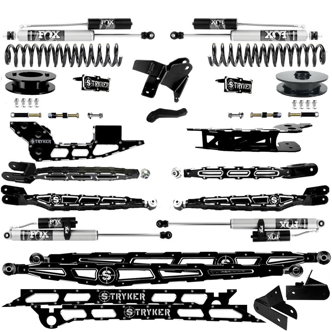 4" Ram 3500 4-Link Lift Kit 2019 TO 2025 DODGE RAM HEAVY DUTY