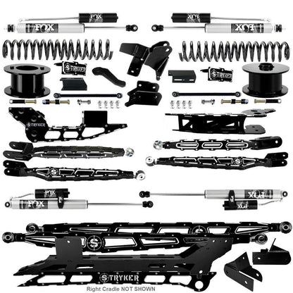8" Ram 2500 4-Link Lift Kit for 2019 TO 2025 DODGE RAM HEAVY DUTY