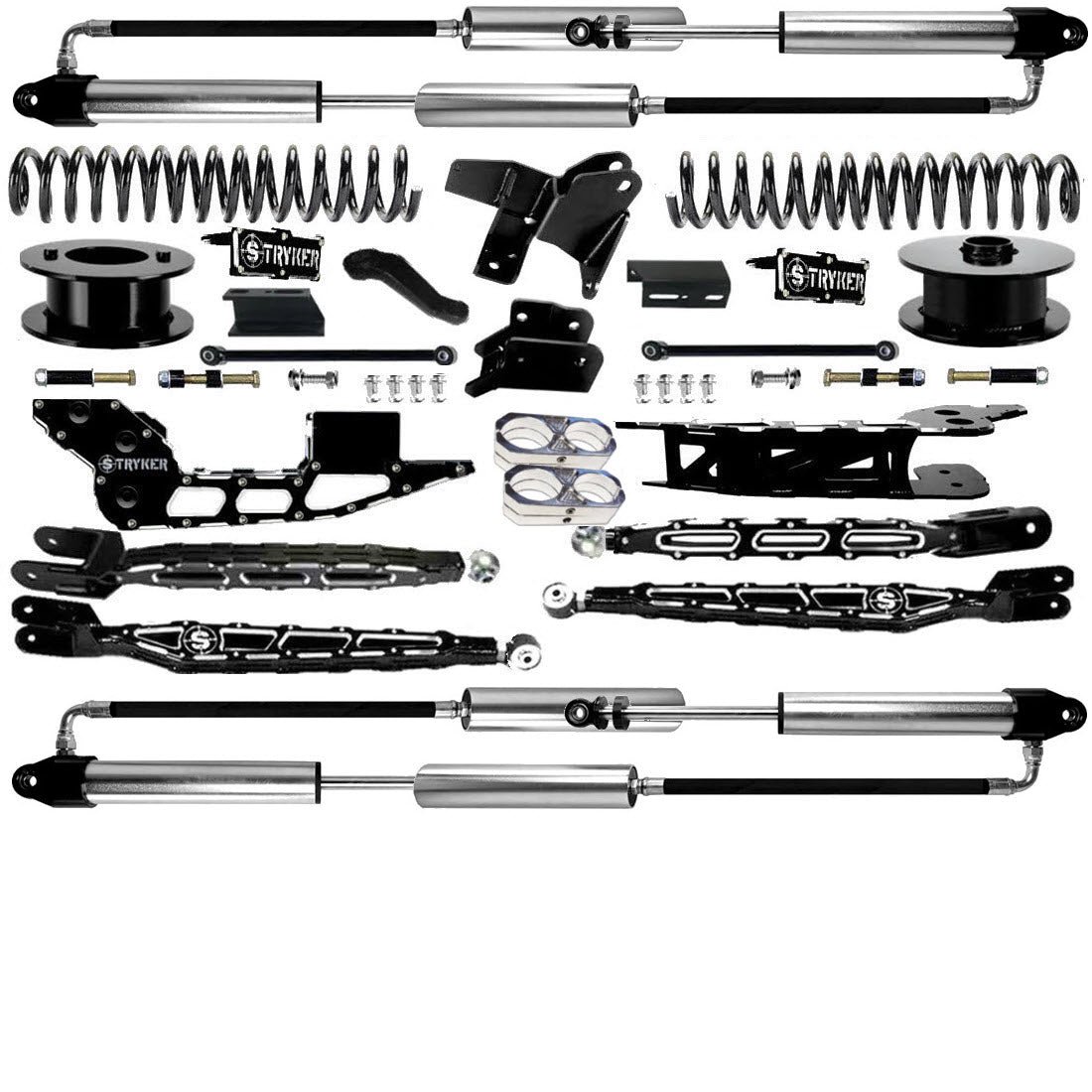 6" Ram 2500 4-Link Lift Kit for 2019 TO 2025 DODGE RAM HEAVY DUTY