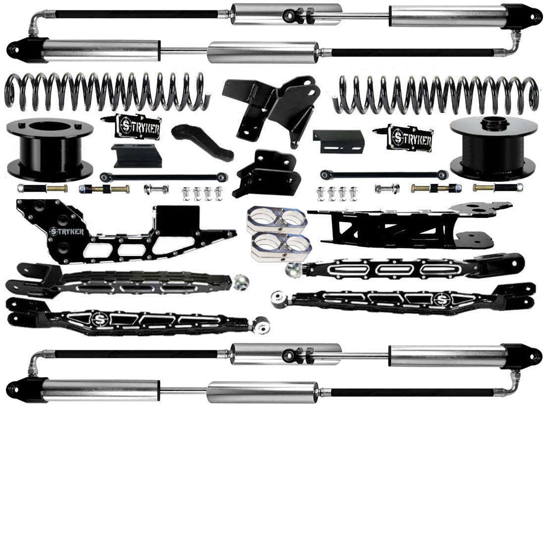 8" Ram 2500 4-Link Lift Kit for 2014 TO 2018 DODGE RAM HEAVY DUTY