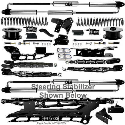 6" Ram 2500 4-Link Lift Kit for 2019 TO 2025 DODGE RAM HEAVY DUTY