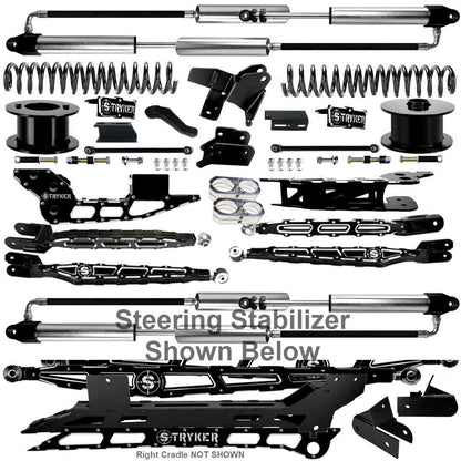 8" Ram 2500 4-Link Lift Kit for 2019 TO 2025 DODGE RAM HEAVY DUTY