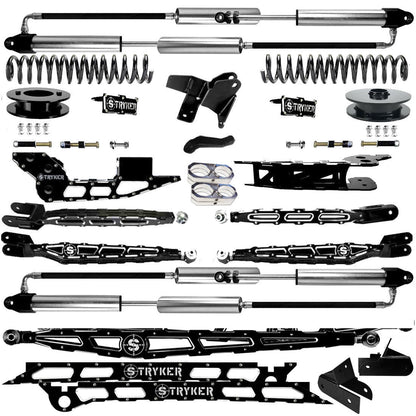 4" Ram 2500 Lift Kit 4-Link 2019 TO 2025 DODGE RAM HEAVY DUTY