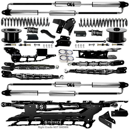8" Ram 2500 4-Link Lift Kit for 2019 TO 2025 DODGE RAM HEAVY DUTY