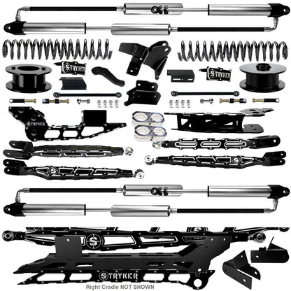 6" Ram 2500 4-Link Lift Kit for 2019 TO 2025 DODGE RAM HEAVY DUTY