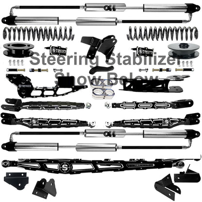 4" Ram 2500 Lift Kit 4-Link 2019 TO 2025 DODGE RAM HEAVY DUTY