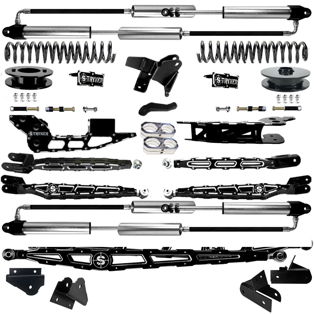 4" Ram 2500 Lift Kit 4-Link 2019 TO 2025 DODGE RAM HEAVY DUTY