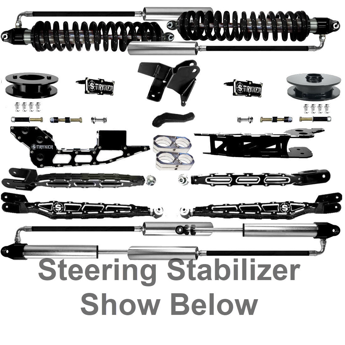 4" Ram 2500 Lift Kit 4-Link 2019 TO 2025 DODGE RAM HEAVY DUTY