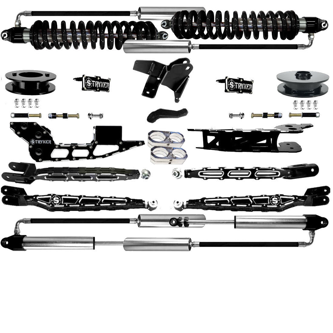 4" Ram 2500 Lift Kit 4-Link 2019 TO 2025 DODGE RAM HEAVY DUTY