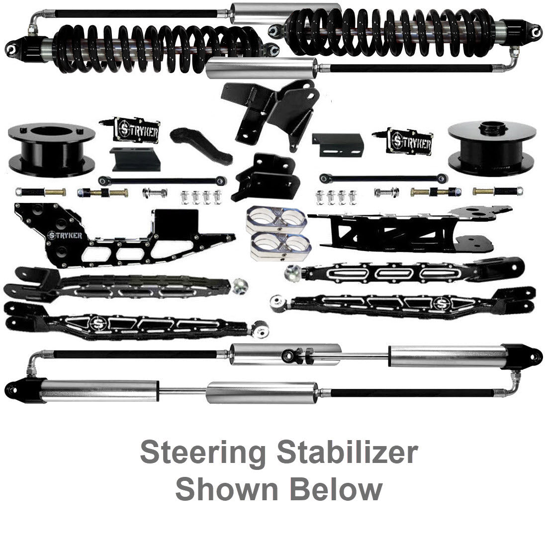 6" Ram 2500 4-Link Lift Kit for 2019 TO 2025 DODGE RAM HEAVY DUTY