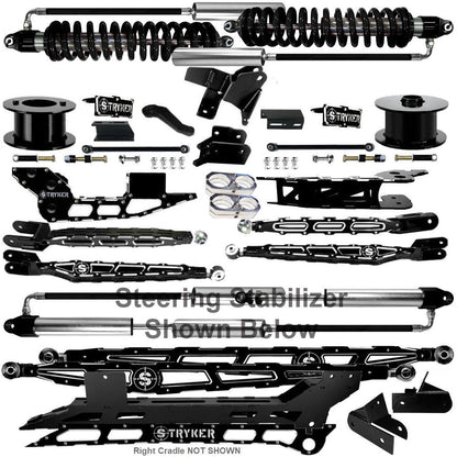 8" Ram 2500 4-Link Lift Kit for 2019 TO 2025 DODGE RAM HEAVY DUTY
