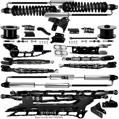 8" Ram 2500 4-Link Lift Kit for 2019 TO 2025 DODGE RAM HEAVY DUTY