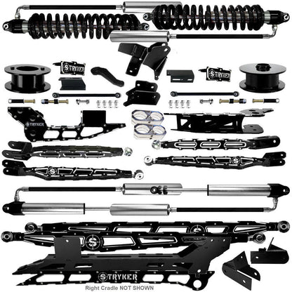 6" Ram 2500 4-Link Lift Kit for 2019 TO 2025 DODGE RAM HEAVY DUTY