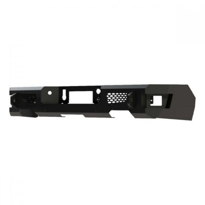 Ranch Hand Midnight Series Rear Bumper Fits Select 19-22 Chevrolet/GMC Silverado 1500 Model MBC19HBMSL