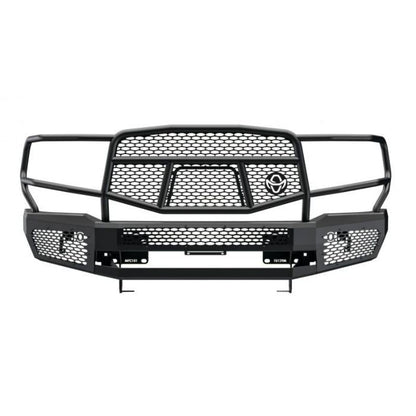 Ranch Hand Midnight Series Front Bumper W/ Grille Guard Fits Select 15-19 Chevrolet Silverado 2500 HD/3500 HD Model MFC151BM1