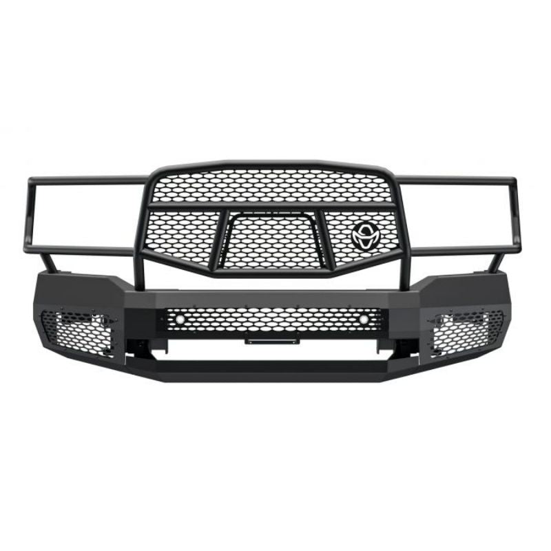 Ranch Hand Midnight Series Front Bumper W/ Grille Guard Fits Select 19-23 Ram 2500/3500 Model MFD191BM1