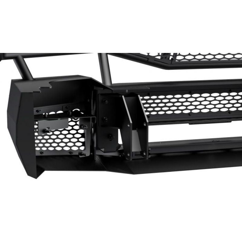 Ranch Hand Midnight Series Front Bumper W/ Grille Guard Fits Select 19-23 Ram 2500/3500 Model MFD191BM1