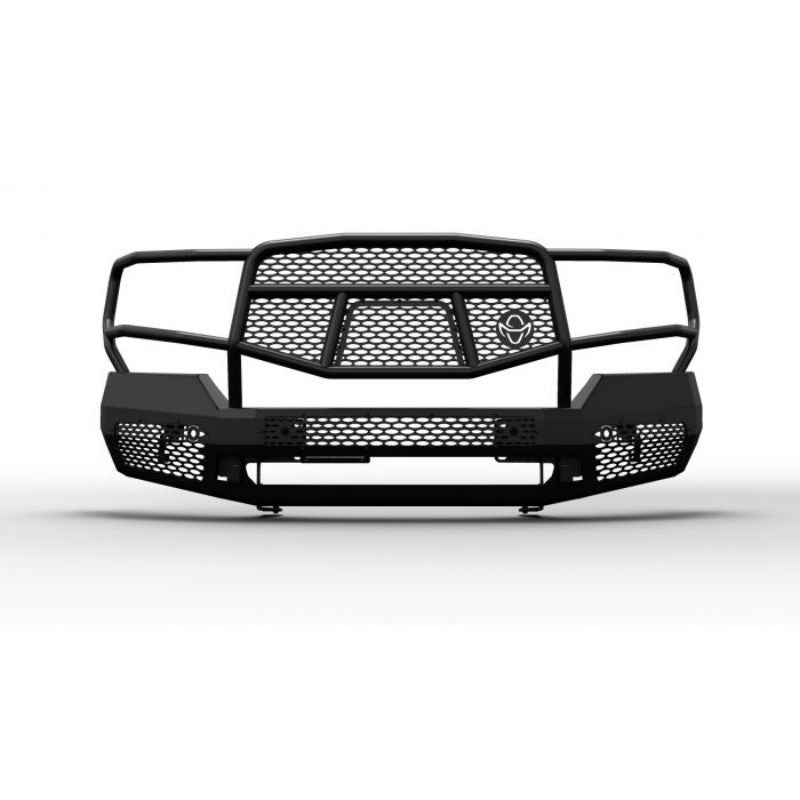 Ranch Hand Midnight Series Front Bumper W/ Grille Guard Fits Select 15-19 GMC Sierra 2500 HD/3500 HD Model MFG151BM1