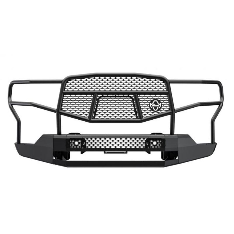 Ranch Hand Midnight Series Front Bumper W/ Grille Guard Fits Select 19-22 GMC Sierra 1500 Model MFG19HBM1