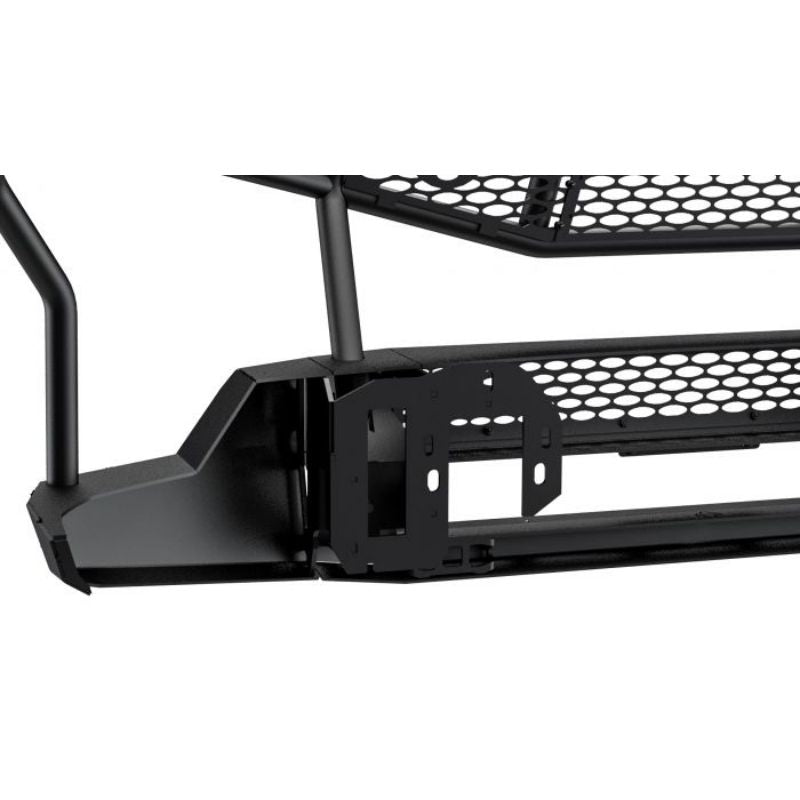 Ranch Hand Midnight Series Front Bumper W/ Grille Guard Fits Select 19-22 GMC Sierra 1500 Model MFG19HBM1
