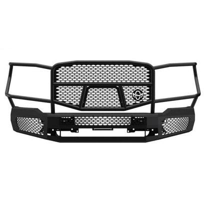 Ranch Hand Midnight Series Front Bumper W/ Grille Guard Fits Select 20-23 GMC Sierra 2500 HD/3500 HD Model MFG201BM1