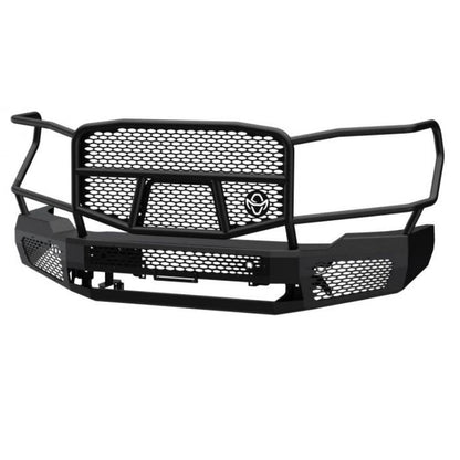 Ranch Hand Midnight Series Front Bumper W/ Grille Guard Fits Select 20-23 GMC Sierra 2500 HD/3500 HD Model MFG201BM1