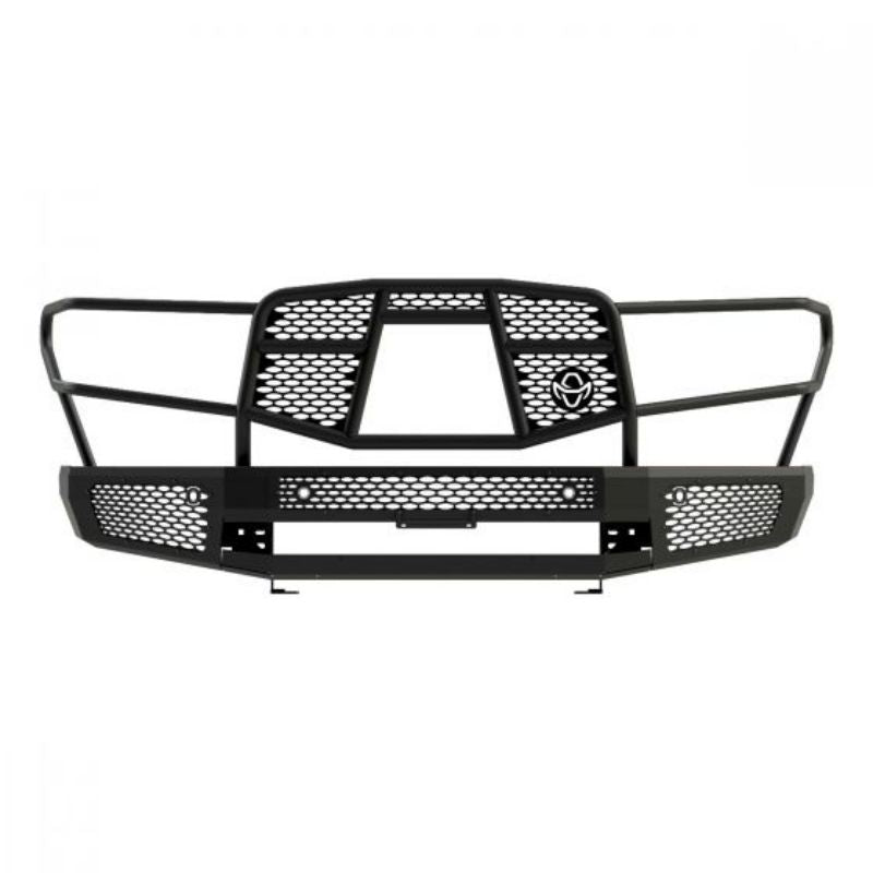 Ranch Hand Midnight Series Front Bumper W/ Grille Guard Fits Select 14-21 Toyota Tundra Model MFT14HBM1