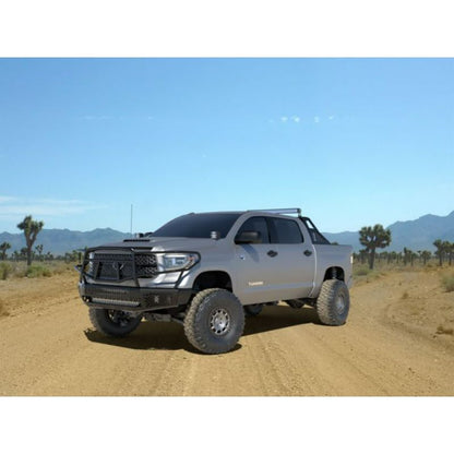 Ranch Hand Midnight Series Front Bumper W/ Grille Guard Fits Select 14-21 Toyota Tundra Model MFT14HBM1