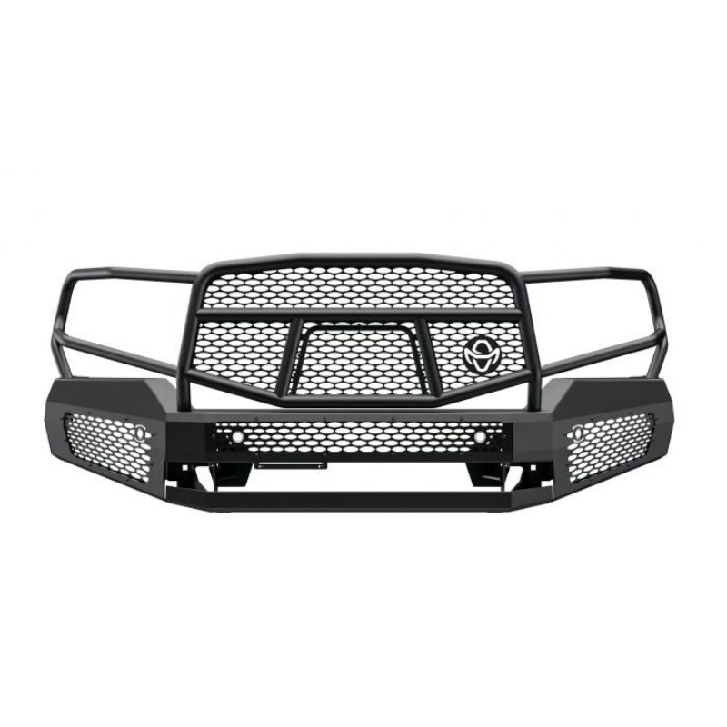 Ranch Hand Midnight Series Front Bumper W/ Grille Guard Fits Select 16-23 Toyota Tacoma Model MFT16MBM1