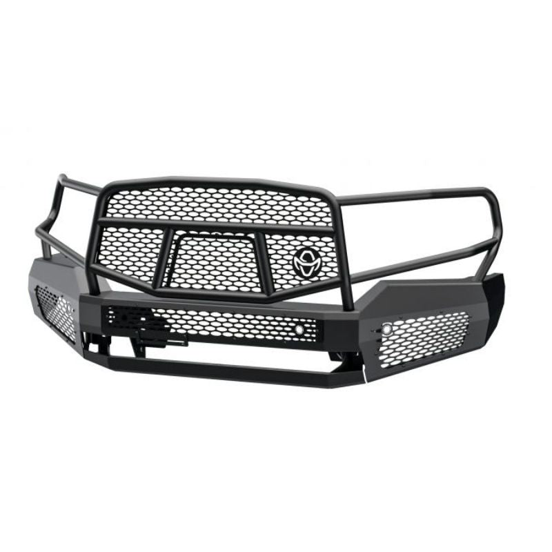 Ranch Hand Midnight Series Front Bumper W/ Grille Guard Fits Select 16-23 Toyota Tacoma Model MFT16MBM1
